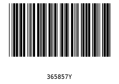 Barcode 365857