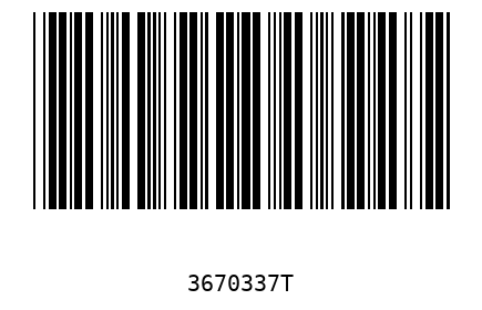 Barcode 3670337