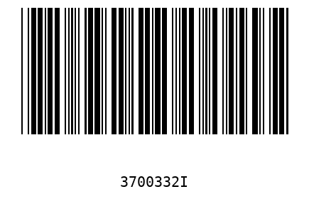 Barcode 3700332