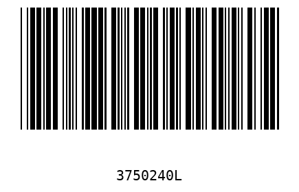 Barcode 3750240