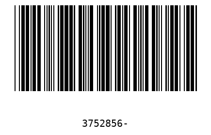 Barcode 3752856