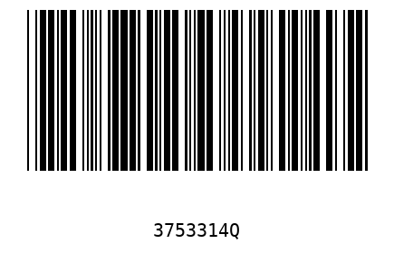 Barcode 3753314