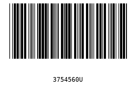 Barcode 3754560