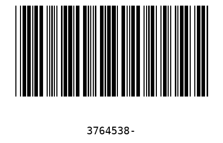 Barcode 3764538