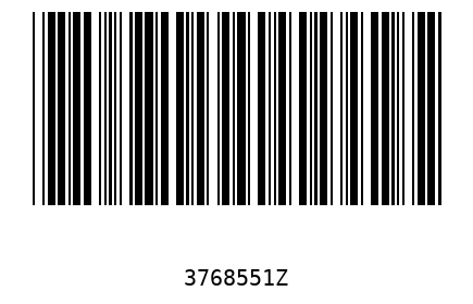 Barcode 3768551
