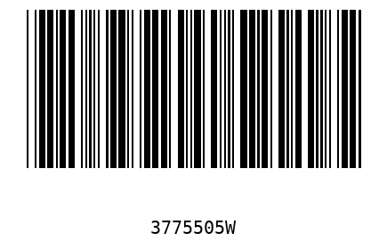 Bar code 3775505