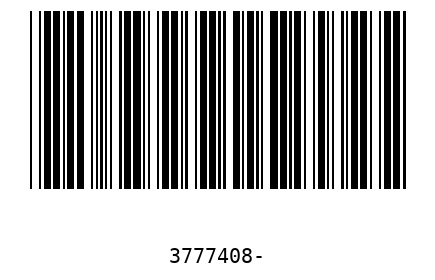 Barcode 3777408