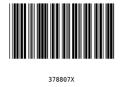 Bar code 378807