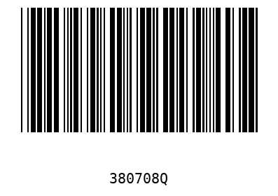 Barcode 380708