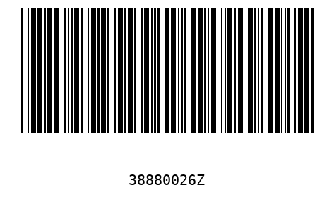 Barcode 38880026