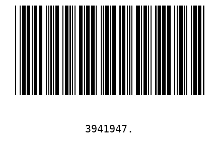 Barcode 3941947
