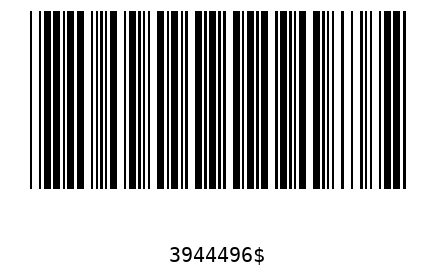 Barcode 3944496