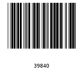 Barra Código, Code 39 3984