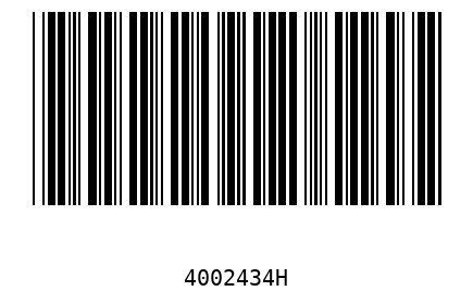 Barcode 4002434