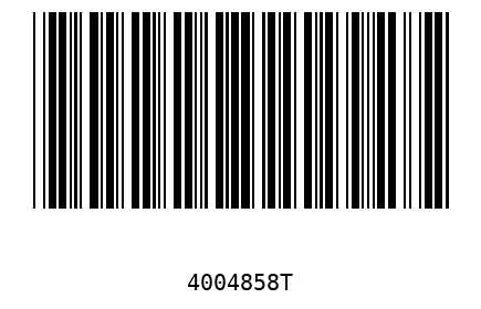 Barcode 4004858
