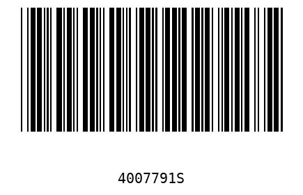 Barcode 4007791