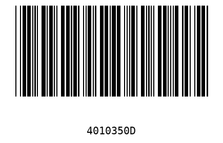 Barcode 4010350