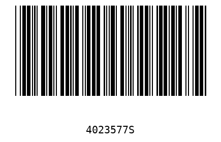 Barcode 4023577