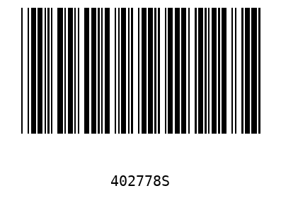 Barcode 402778