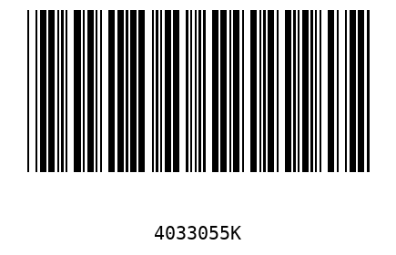 Barcode 4033055