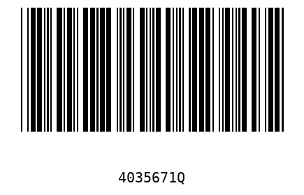 Barcode 4035671