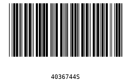 Barcode 4036744