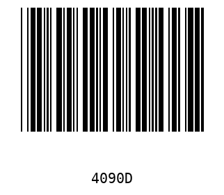 Barra Código, Code 39 4090