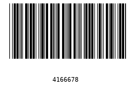 Bar code 4166678