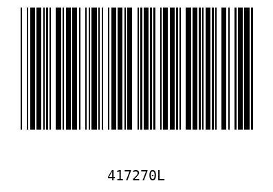 Barcode 417270