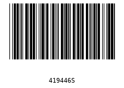 Barcode 419446