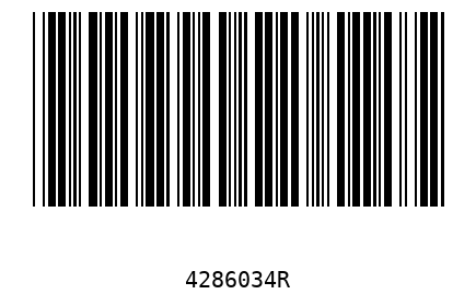 Bar code 4286034