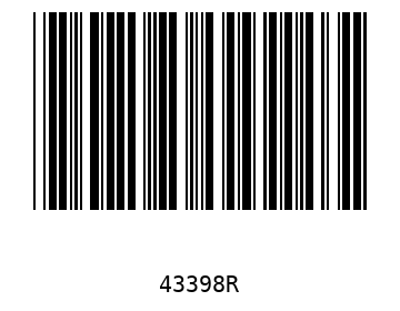 Barra Código, Code 39 43398