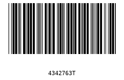Barcode 4342763