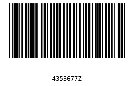 Barcode 4353677