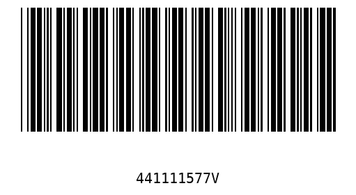 Barcode 441111577