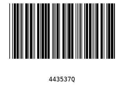 Barcode 443537