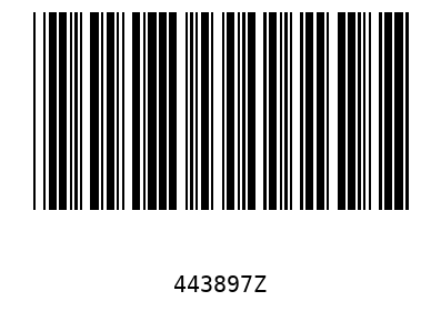 Barcode 443897