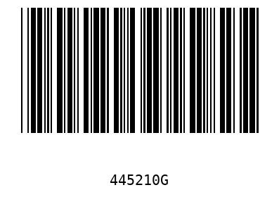 Barcode 445210