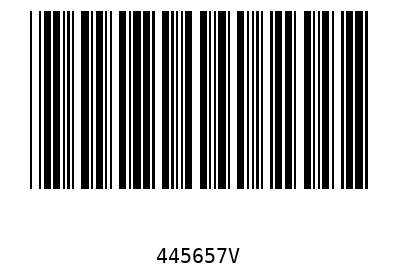 Barcode 445657