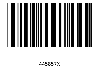 Barcode 445857
