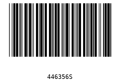 Barcode 446356