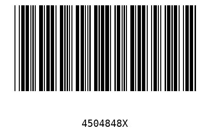 Barra Código 4504848