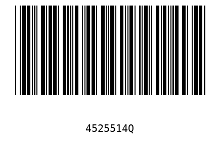 Bar code 4525514