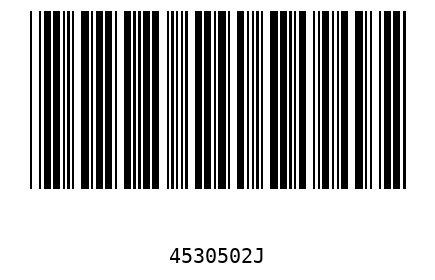 Bar code 4530502