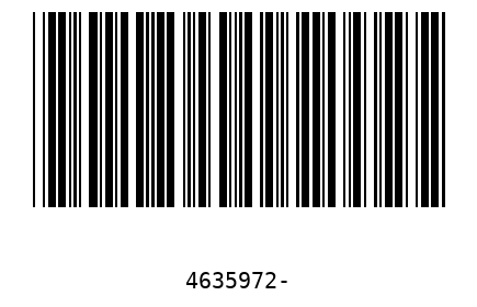 Bar code 4635972