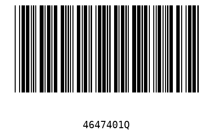 Barcode 4647401