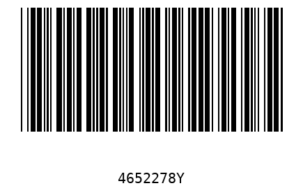 Barcode 4652278