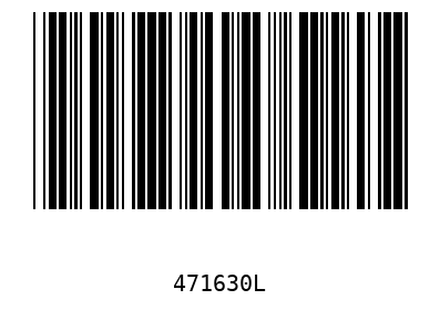 Barcode 471630
