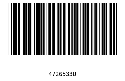 Barcode 4726533