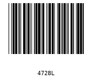 Barra Código, Code 39 4728